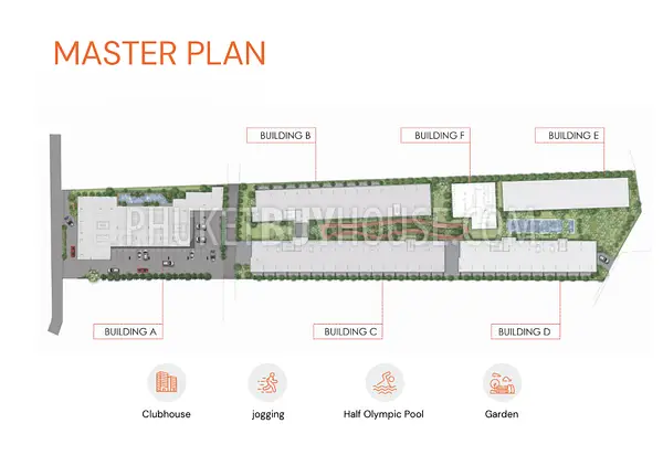 CHA22914: 1-Bedroom Layout for Comfortable Living in Chalong, Phuket. 照片 #11