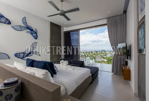 KAT22915: Luxury 5-bedroom Sea View Villa For Rent in Kata, Phuket. Photo #12