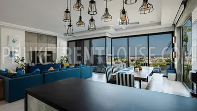 KAT22915: Luxury 5-bedroom Sea View Villa For Rent in Kata, Phuket. Photo #1
