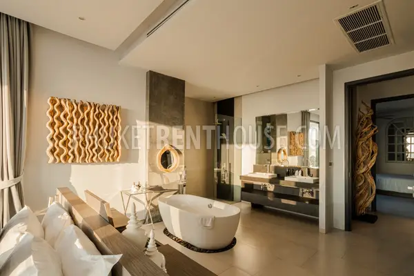 KAT22915: Luxury 5-bedroom Sea View Villa For Rent in Kata, Phuket. Photo #44