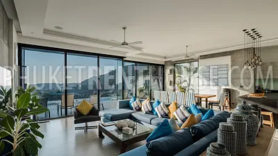 KAT22915: Luxury 5-bedroom Sea View Villa For Rent in Kata, Phuket. Photo #40