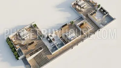 RAW22917: Spacious 4-bedroom pool villa in Nai Harn, fully furnished and move-in ready. 照片 #3