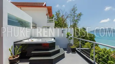 PAT17682: Ocean Front 3 Bedroom Private Pool Villa in Patong. Photo #16