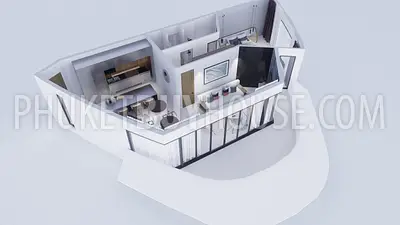 BAN22367: Stylish 1 Bedroom Condominiums with Breathtaking Views and Prime Location in Bang Tao. 照片 #13