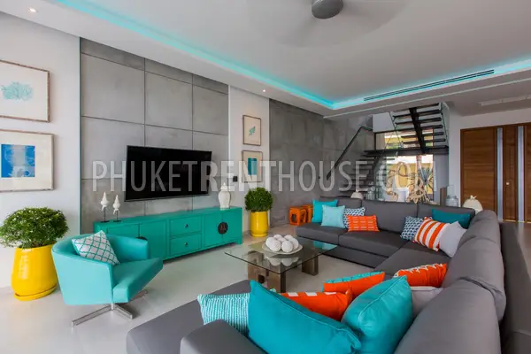KAT22925: Luxury 5-Bedroom Sea View Villa For Rent in Kata, Phuket. 照片 #16