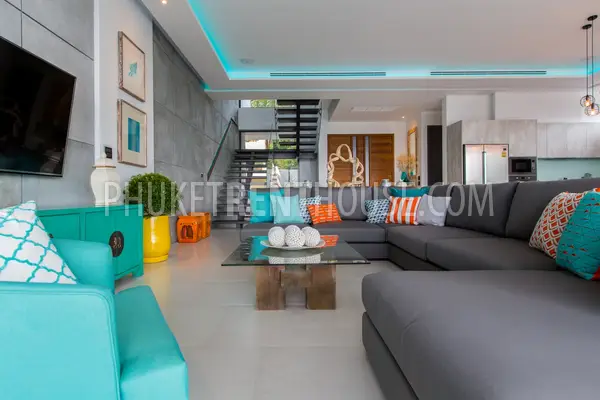 KAT22925: Luxury 5-Bedroom Sea View Villa For Rent in Kata, Phuket. 照片 #30
