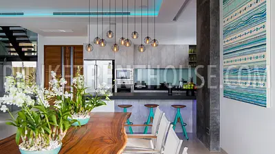 KAT22925: Luxury 5-Bedroom Sea View Villa For Rent in Kata, Phuket. Photo #31