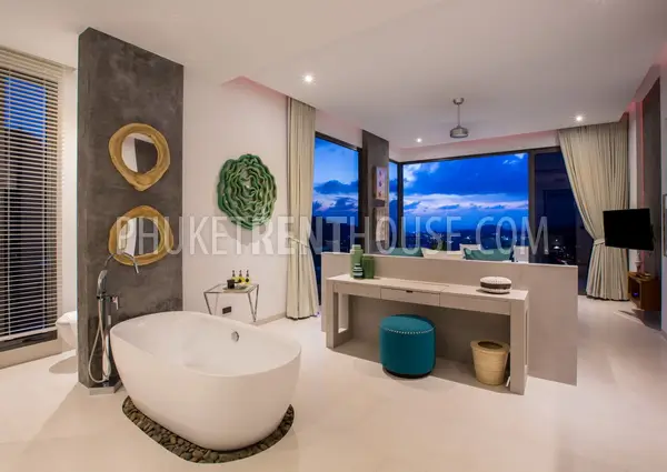 KAT22925: Luxury 5-Bedroom Sea View Villa For Rent in Kata, Phuket. 照片 #14