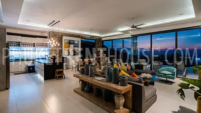 KAT22925: Luxury 5-Bedroom Sea View Villa For Rent in Kata, Phuket. Photo #48