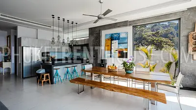 KAT22925: Luxury 5-Bedroom Sea View Villa For Rent in Kata, Phuket. Photo #58