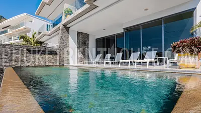 KAT22925: Luxury 5-Bedroom Sea View Villa For Rent in Kata, Phuket. Photo #59