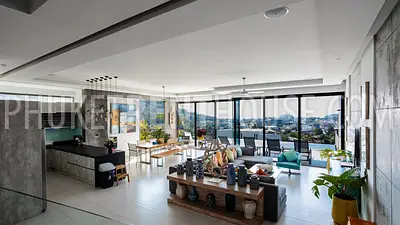 KAT22925: Luxury 5-Bedroom Sea View Villa For Rent in Kata, Phuket. Photo #54