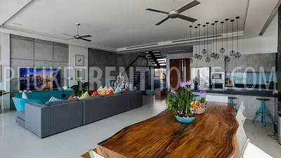 KAT22925: Luxury 5-Bedroom Sea View Villa For Rent in Kata, Phuket. Photo #45