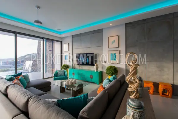 KAT22925: Luxury 5-Bedroom Sea View Villa For Rent in Kata, Phuket. 照片 #25