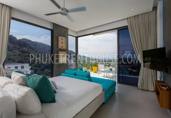 KAT22925: Luxury 5-Bedroom Sea View Villa For Rent in Kata, Phuket. 照片 #18