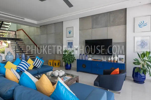 KAT22925: Luxury 5-Bedroom Sea View Villa For Rent in Kata, Phuket. 照片 #36