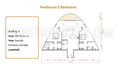 BAN22369: 2 Bedroom Deluxe Penthouse in Bang Tao. 照片 #15