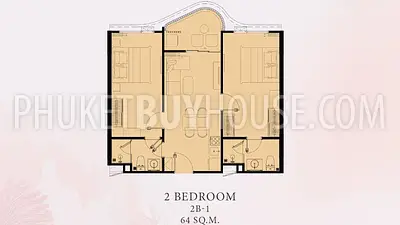KAM22927: 2-Bedroom Condo 500m from Kamala Beach with Full Resort Facilities. 照片 #4