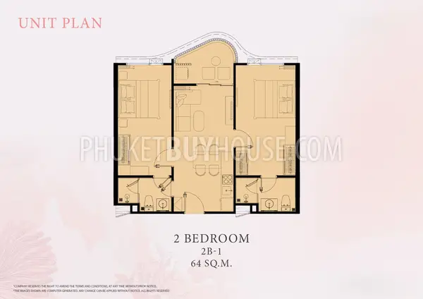 KAM22927: 2-Bedroom Condo 500m from Kamala Beach with Full Resort Facilities. 照片 #4