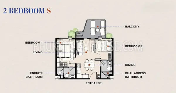 NAY22928: 2-Bedroom Apartments Just Steps from Nai Yang Beach. 照片 #2