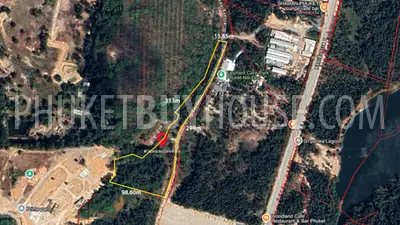 CHE22932: Flat Land in Cherng Talay For Sale - in a Quiet Green Zone. Photo #2
