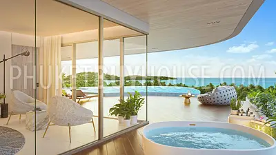 BAN22933: 1-Bedroom Suite with Rooftop Sea Views Near Bang Tao Beach. 照片 #7