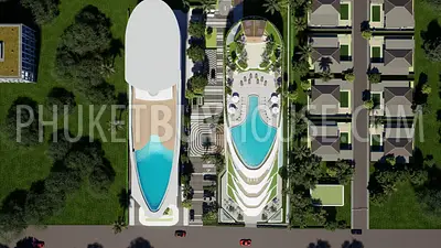 BAN22933: 1-Bedroom Suite with Rooftop Sea Views Near Bang Tao Beach. 照片 #12