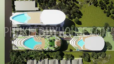 BAN22933: 1-Bedroom Suite with Rooftop Sea Views Near Bang Tao Beach. 照片 #22