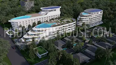 BAN22933: 1-Bedroom Suite with Rooftop Sea Views Near Bang Tao Beach. 照片 #23