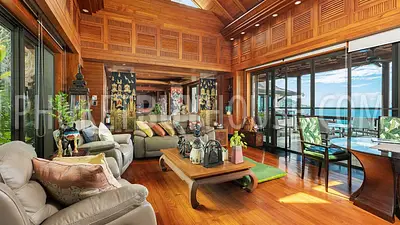 KAT6386: Fabulous Villa with Sea View in Kata Beach. Photo #23