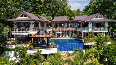 KAT6386: Fabulous Villa with Sea View in Kata Beach. Photo #2