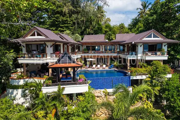 KAT6386: Fabulous Villa with Sea View in Kata Beach. Photo #2
