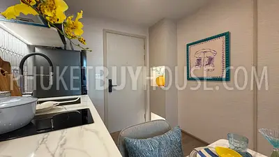 KAM22940: 1-Bedroom Apartment with Resort Facilities in Kamala, For Sale. Photo #6