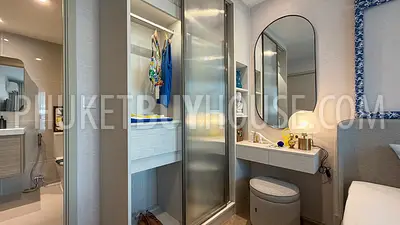KAM22940: 1-Bedroom Apartment with Resort Facilities in Kamala, For Sale. Photo #12