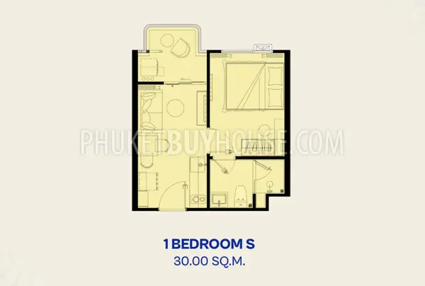 KAM22940: 1-Bedroom Apartment with Resort Facilities in Kamala, For Sale. 照片 #3