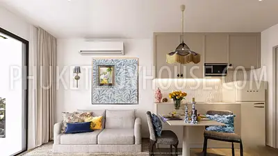KAM22940: 1-Bedroom Apartment with Resort Facilities in Kamala, For Sale. Photo #20