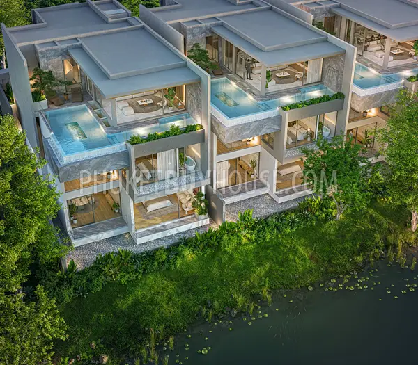 CHA22943: 4 Bedroom Villas in Chalong with Lake View for Sale. 照片 #3