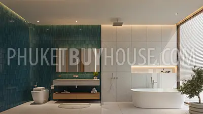 CHA22943: 4 Bedroom Villas in Chalong with Lake View for Sale. Photo #19