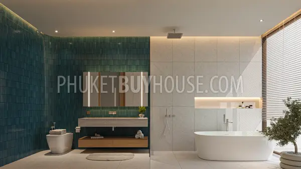 CHA22943: 4 Bedroom Villas in Chalong with Lake View for Sale. 照片 #19