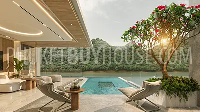 CHA22943: 4 Bedroom Villas in Chalong with Lake View for Sale. Photo #32