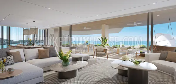LAG22944: Beachfront 4-Bedroom Residences with Sea Views in Laguna for Sale. Fotoğraf #4