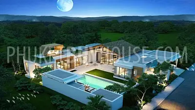 THA22948: 3-Bedroom Pool Villa in Thalang with Rooftop Terrace. Photo #1