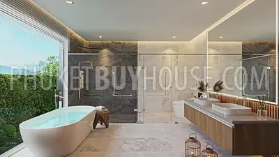 THA22948: 3-Bedroom Pool Villa in Thalang with Rooftop Terrace. Photo #10