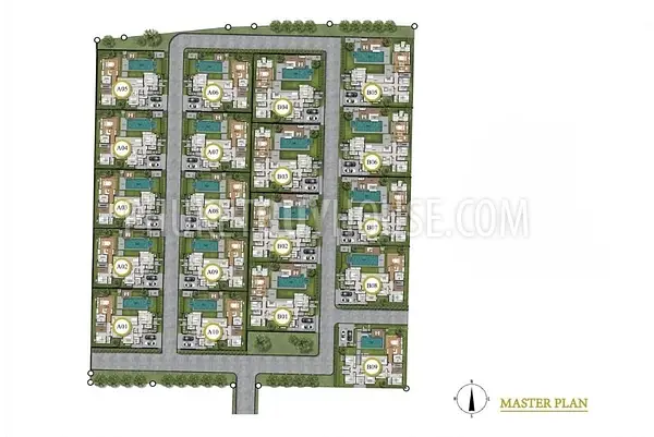 THA22951: 4-Bedroom Pool Villa in Thalang with Rooftop Terrace. 照片 #2