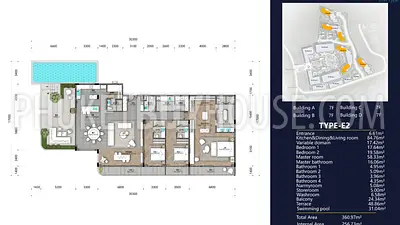 LAY22952: 3-Bedroom Penthouse with Open Views Near Layan Beach. Photo #5