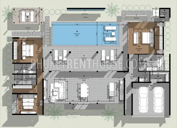 BAN22880: Spacious 3-Bedroom Villa with Private Pool in Bang Tao. Photo #30