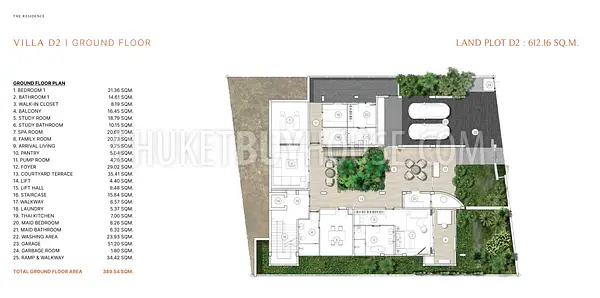 LAY22448: Impressive 3 Bedroom Villa in Layan, Phuket. Photo #3