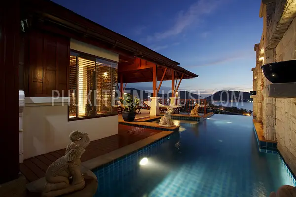 PAT11869: Luxury 4 Bedroom Villa with Sea View in Patong. Photo #46