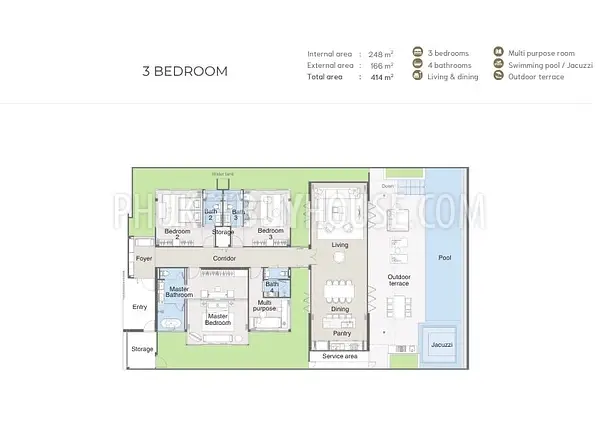LAG22964: Lagoon-View 3-Bedroom Pool Villa with Flexible Payment Terms. Photo #3