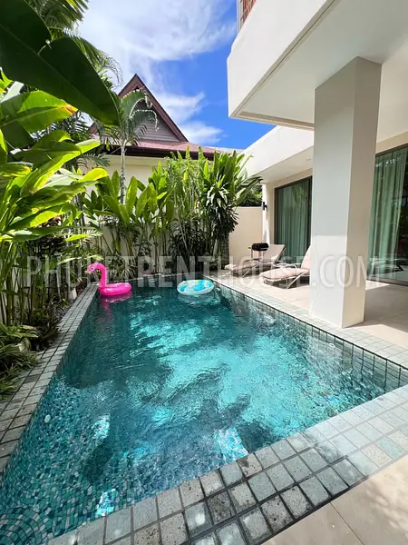 RAW22975: Modern 4-Bedroom Pool Villa with Tropical Courtyard in Rawai, Phuket. Photo #2